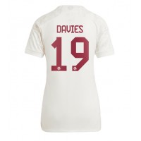 Fotbalové Dres Bayern Munich Alphonso Davies #19 Dámské Alternativní 2023-24 Krátký Rukáv